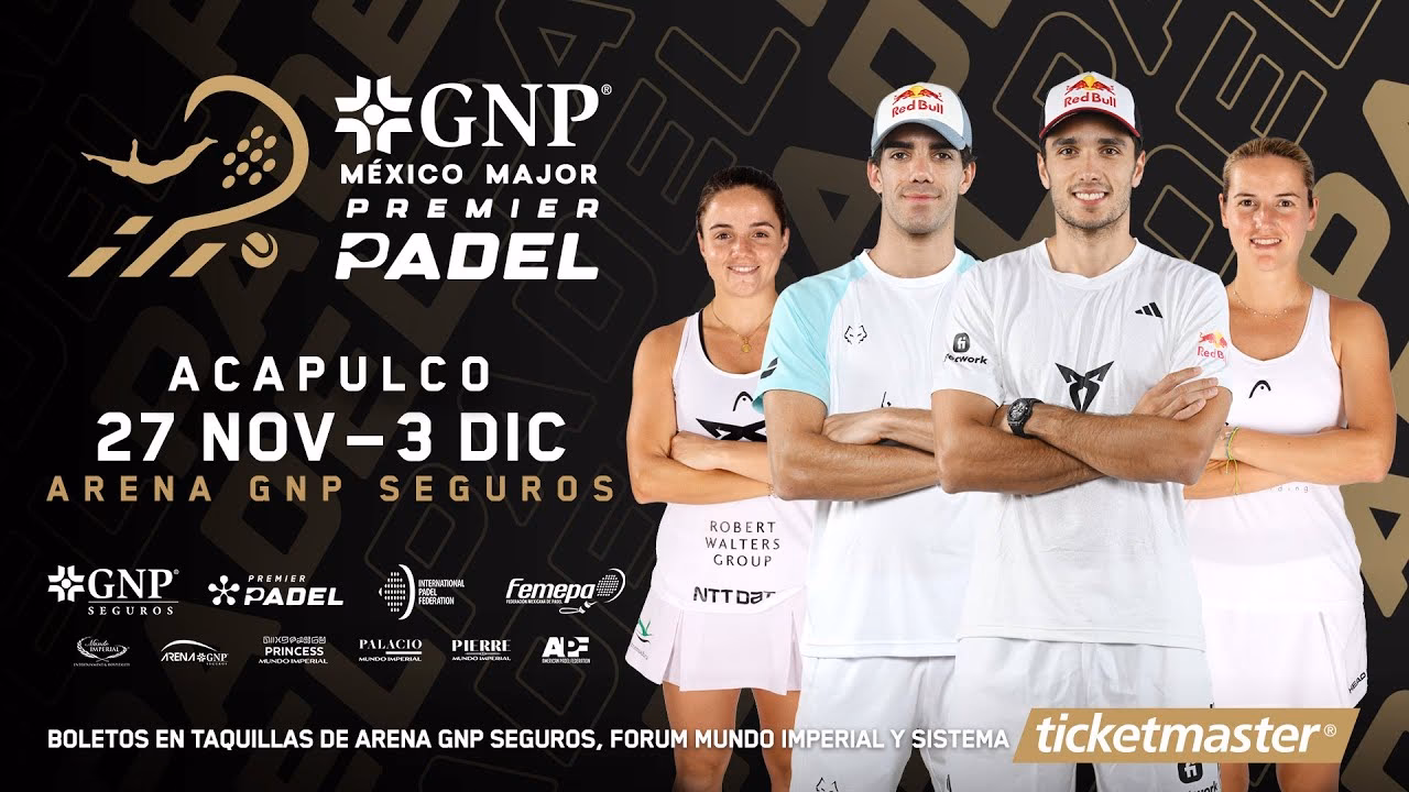 ¿Cuándo es el evento del pádel en Acapulco?