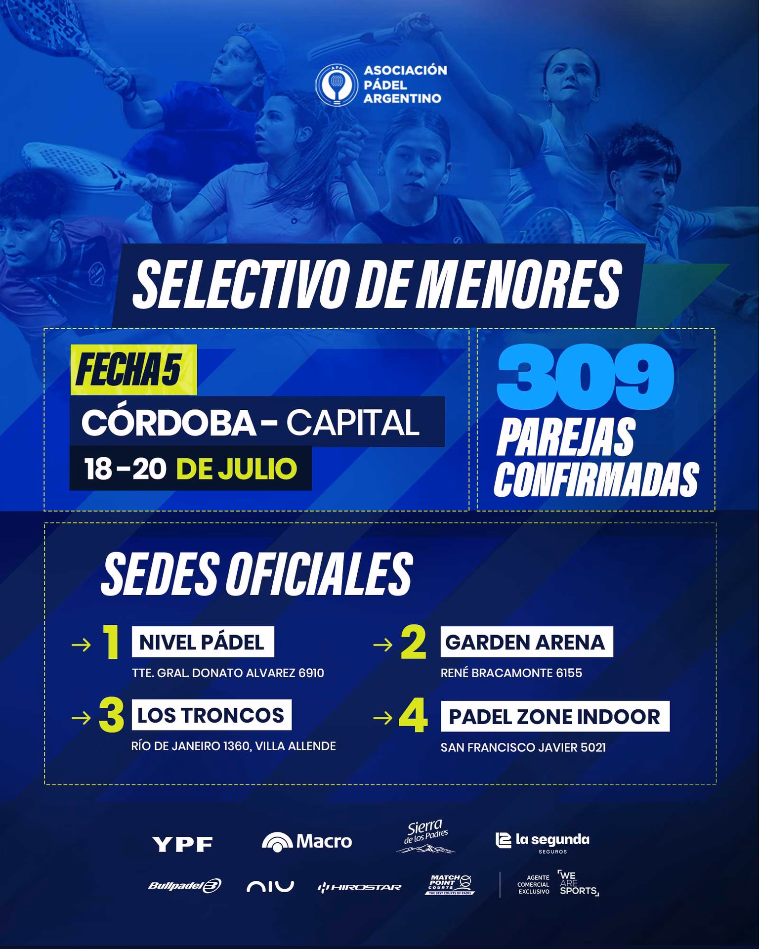 ¿Cuál es el nuevo proyecto de la Asociación de padel argentino?
