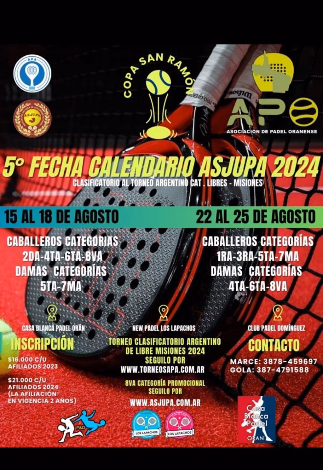 ¿Por qué no se suspenderán las clases de pádel?