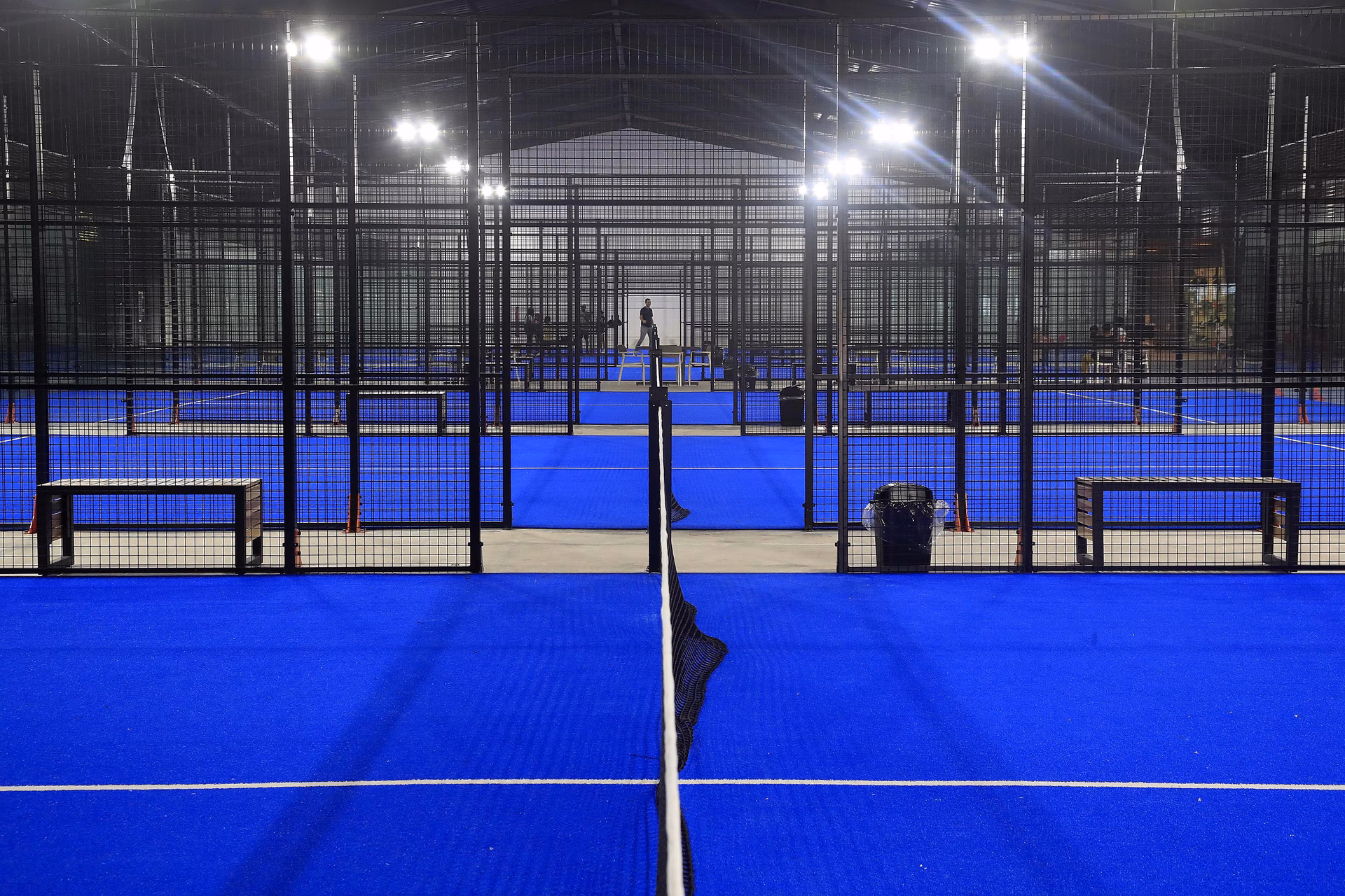 ¿Qué sucedió en la cancha de pádel?