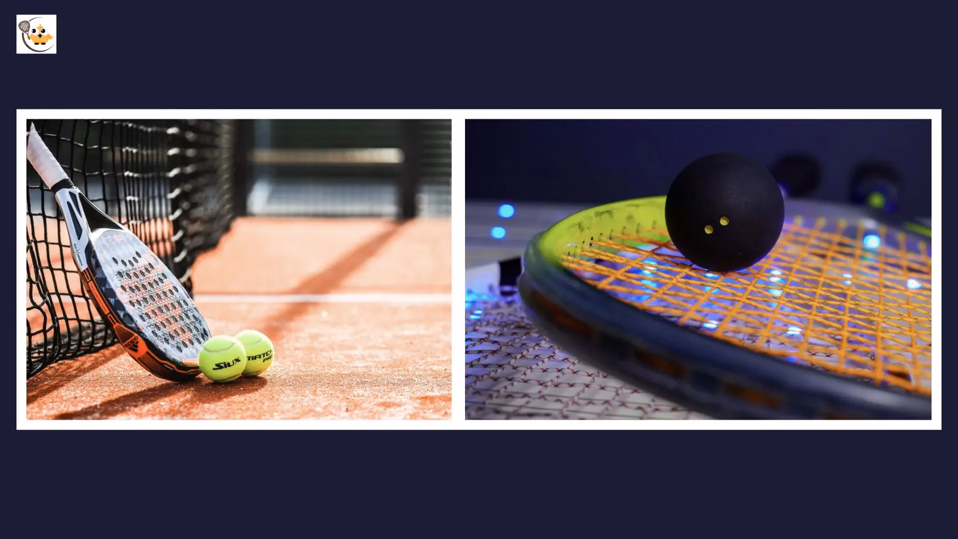 ¿Qué diferencia hay entre el pádel y el squash?