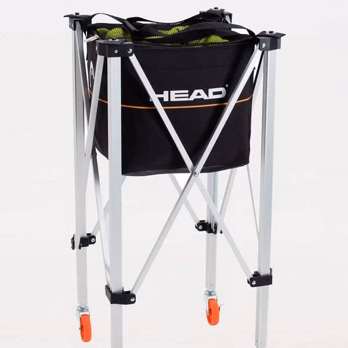 ¿Cuáles son los carros para bolas de tenis?