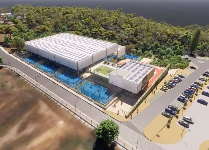 Onde fica a cidade do Padel?