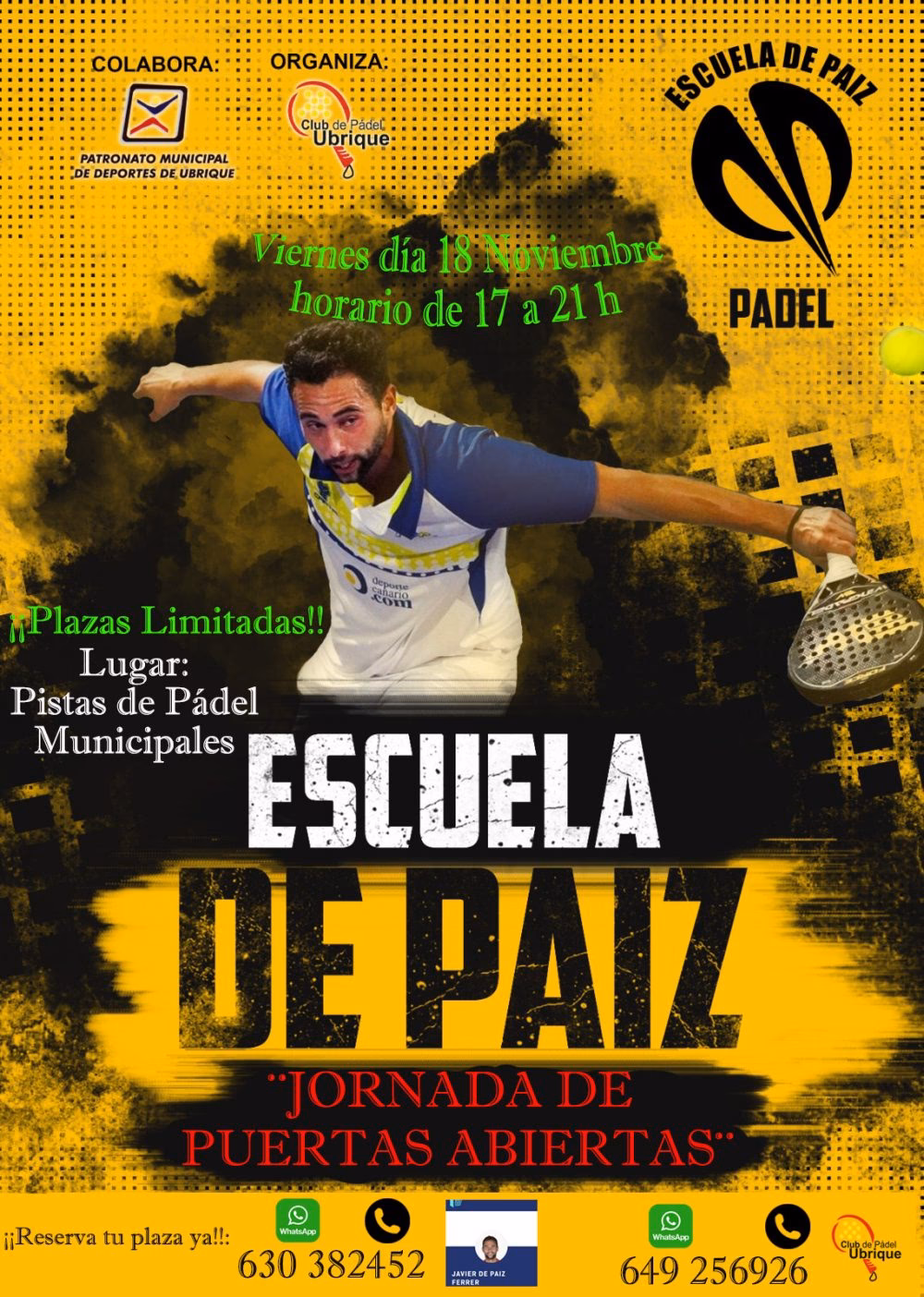 ¿Quién es el socio del Club de padel deubrique?