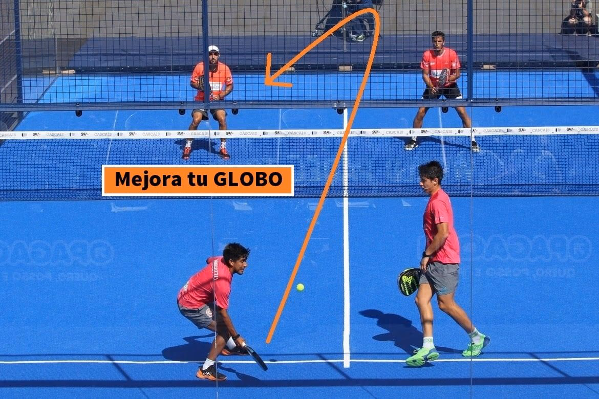 ¿Cómo se puede lograr un golpe más alto en el pádel?