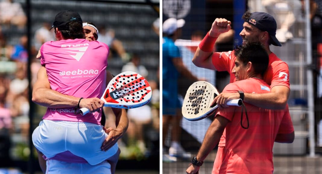 ¿Cuántos recitales de pádel terminaron los cuartos de final masculinos del Bruselas Open?