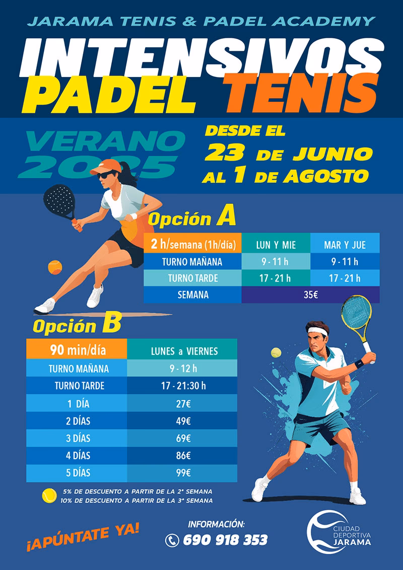 ¿Quién diseñó el curso de padel?