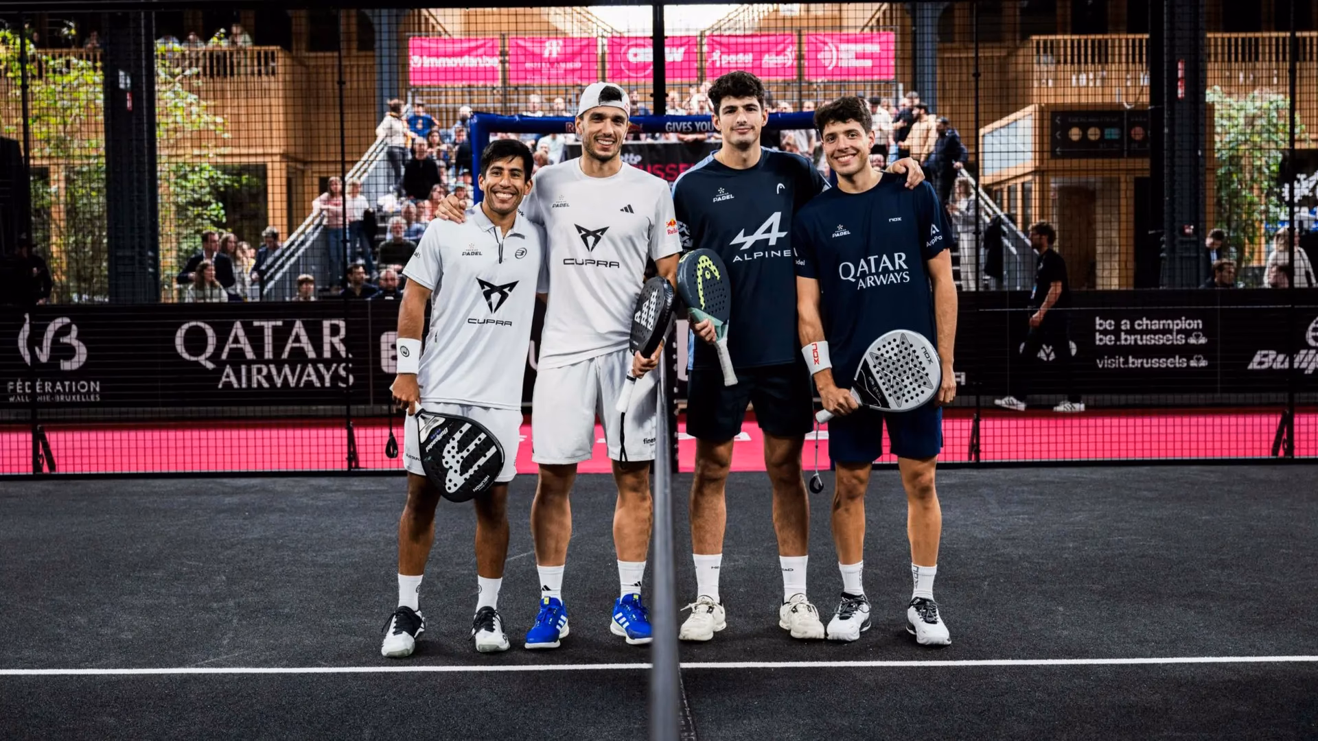 ¿Dónde ver el Padel de Bruselas?