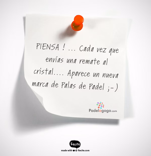 ¿Cuáles son las frases de personajes en el pádel?