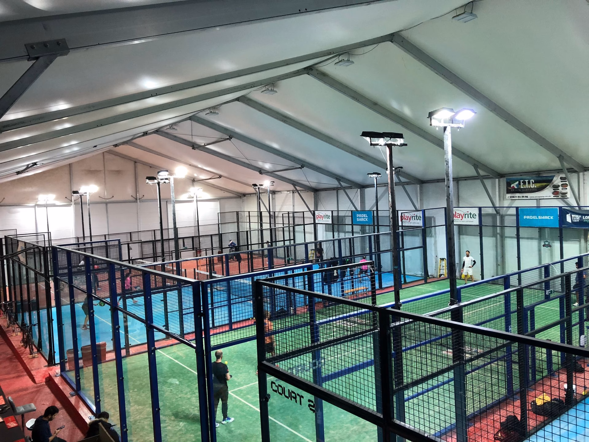 Does Stratford Padel club have a padel court?