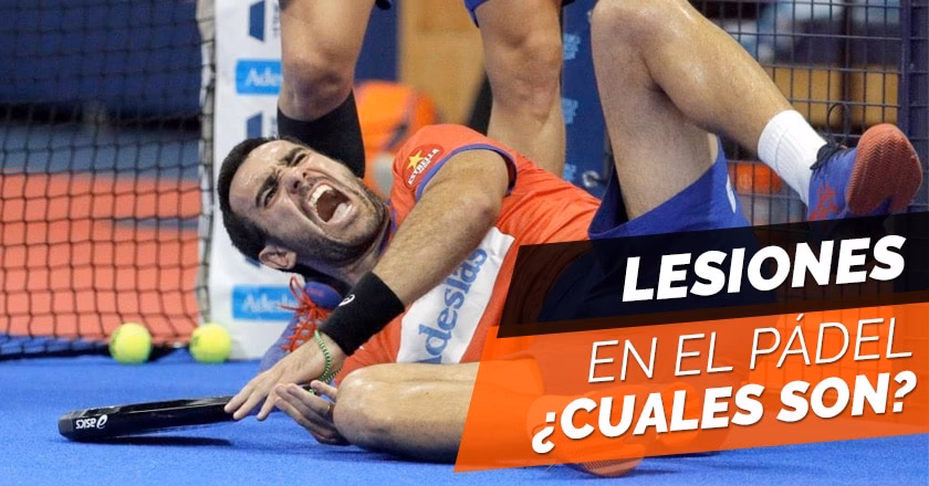 ¿Cuáles son las lesiones del pádel?