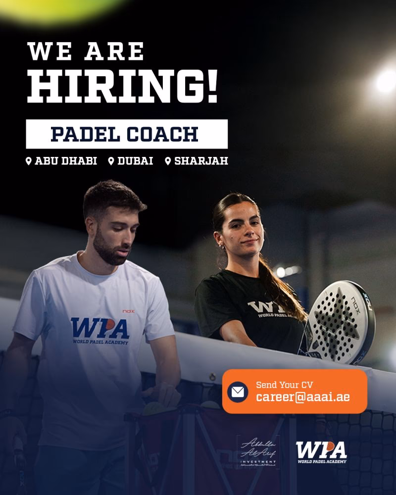 Why do we want a Padel culture in UAE?