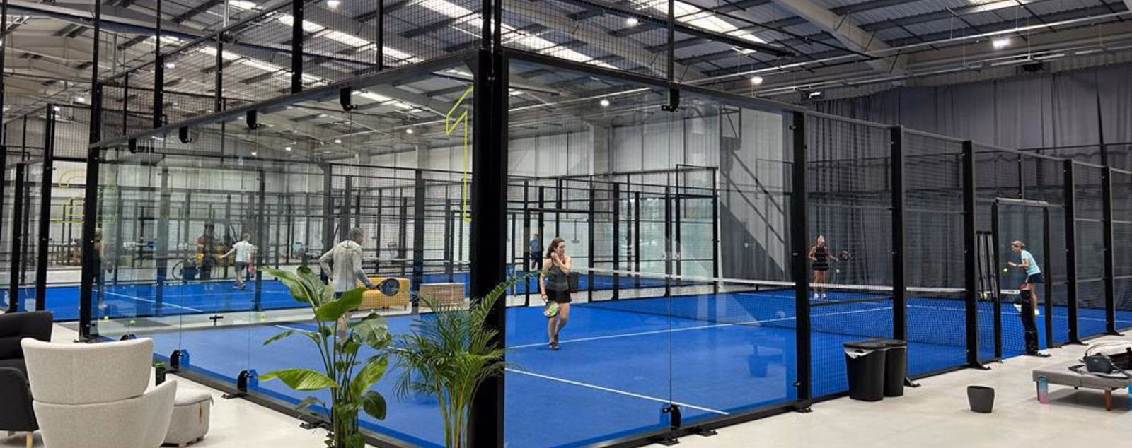 Who owns Padbol courts in the UAE?