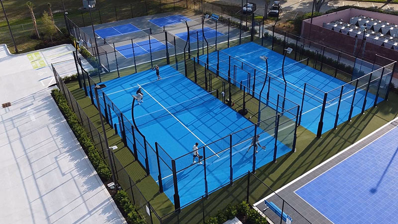 Are Padel courts open all year round?