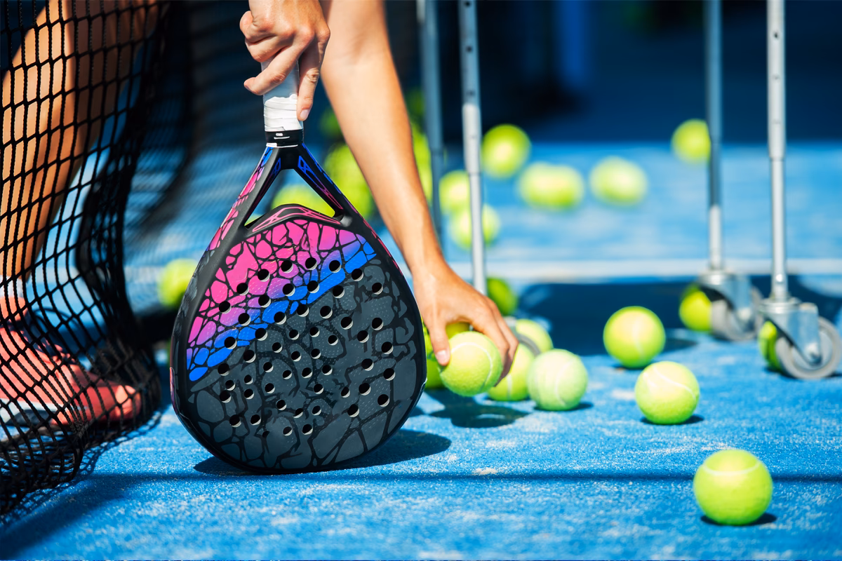 How many Padel courts are there in South Africa?