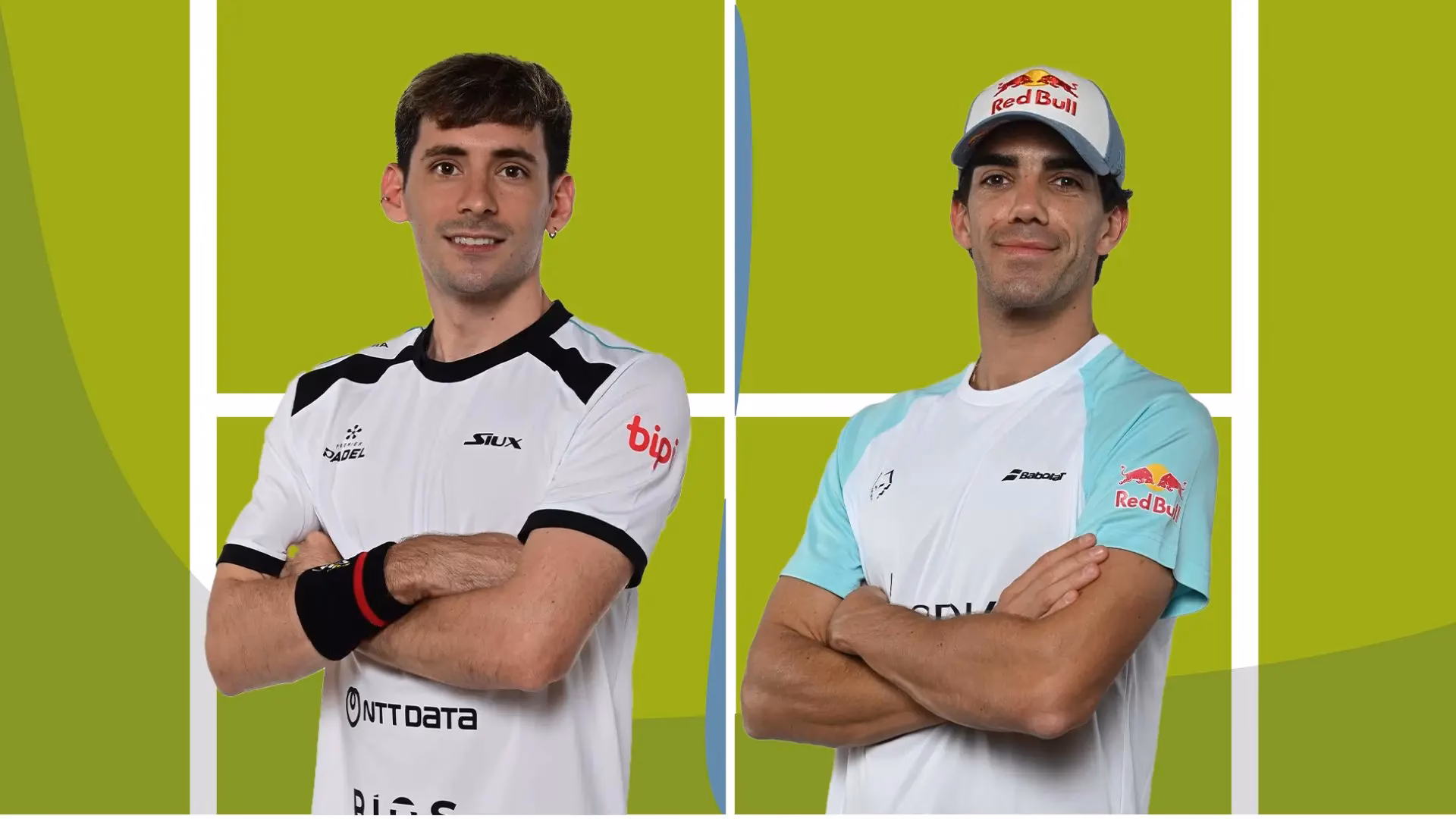 ¿Qué transmiten Lebrón y Stupa en la pista de pádel?