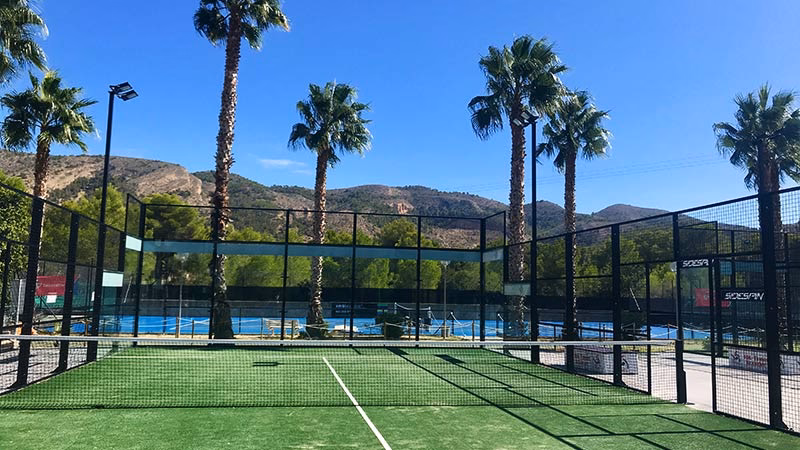 Where is padel & tennis located?