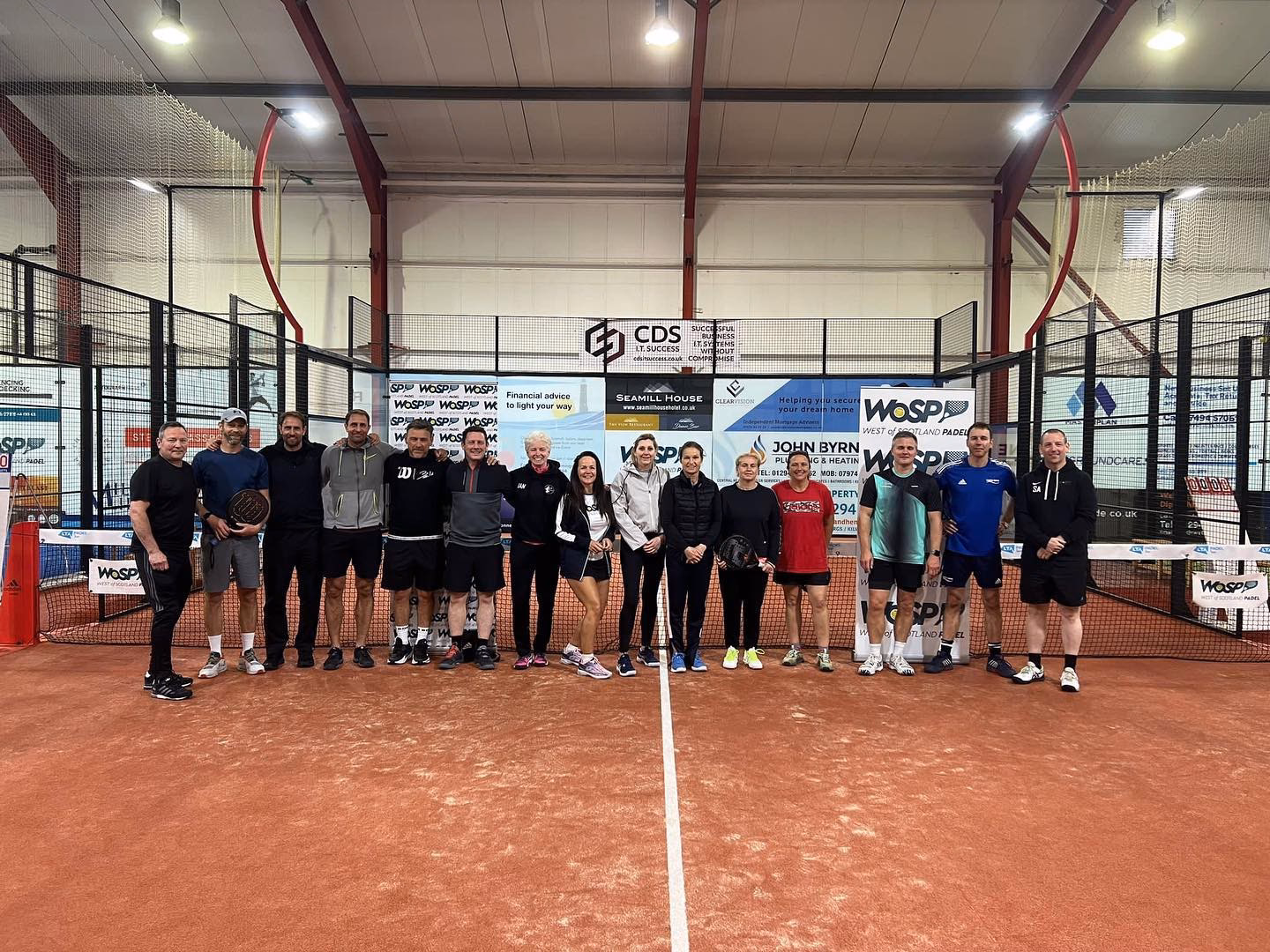 Does Padel Tech install AFP courts?