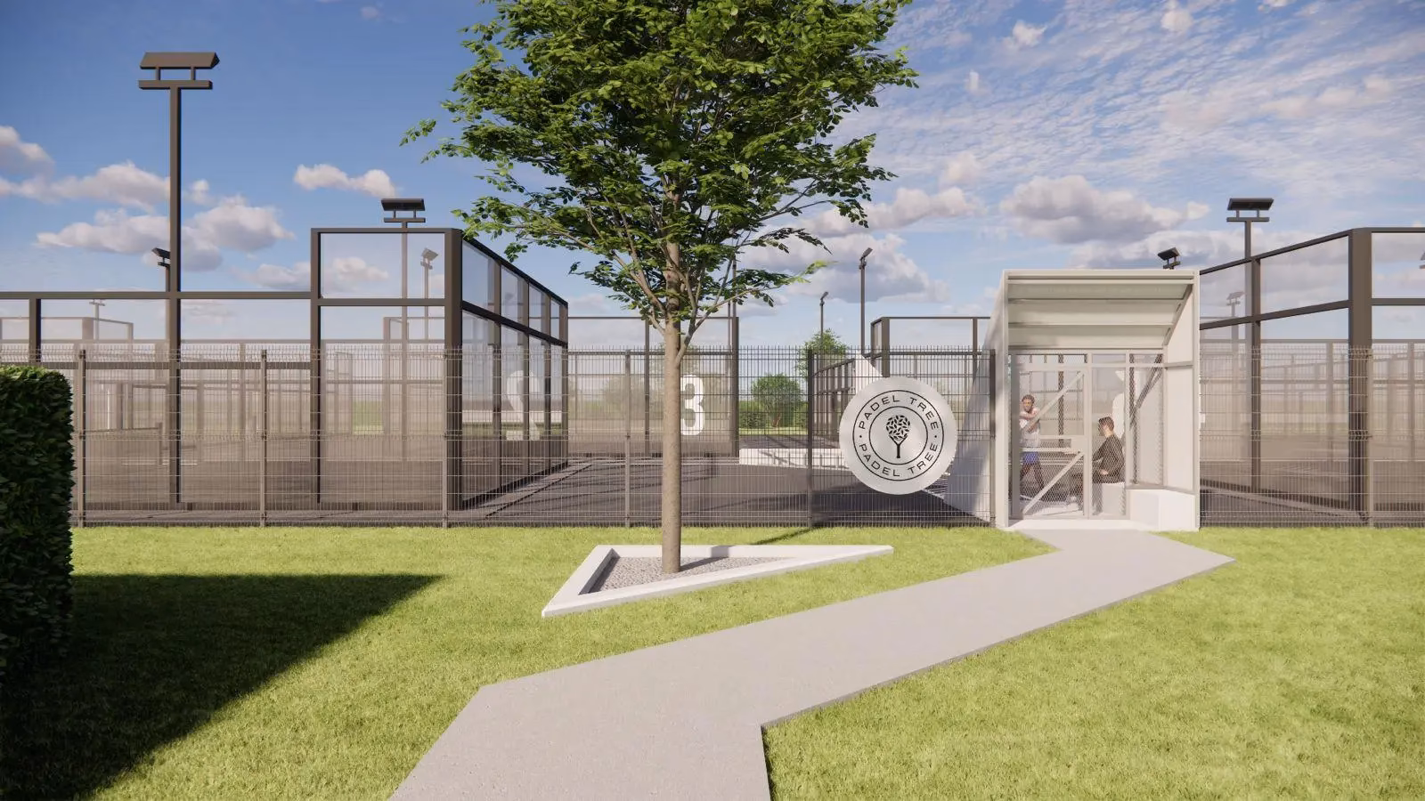 Where is Padel tree – Bushey?