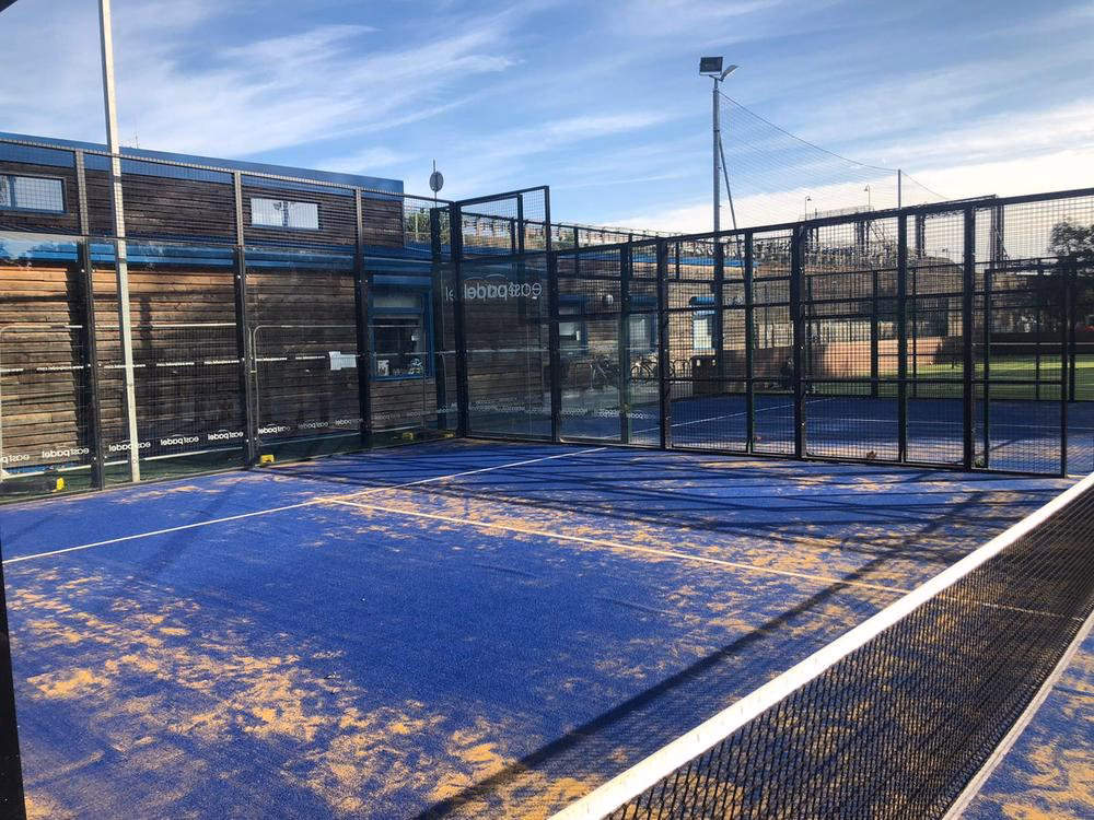 Where is the largest Padel club in London?