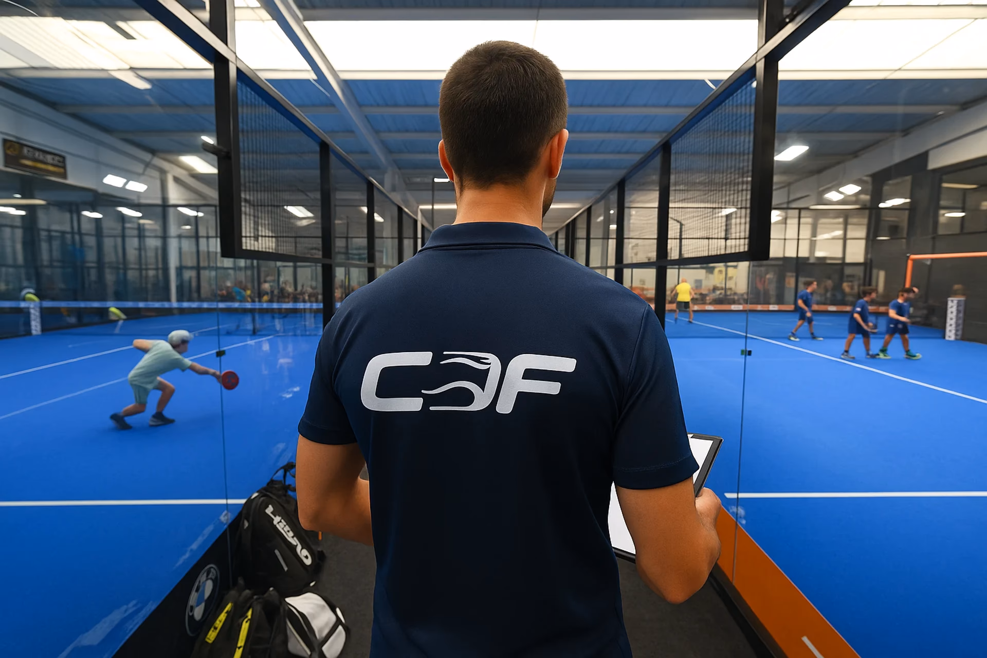 ¿Qué es una plantilla de padel?