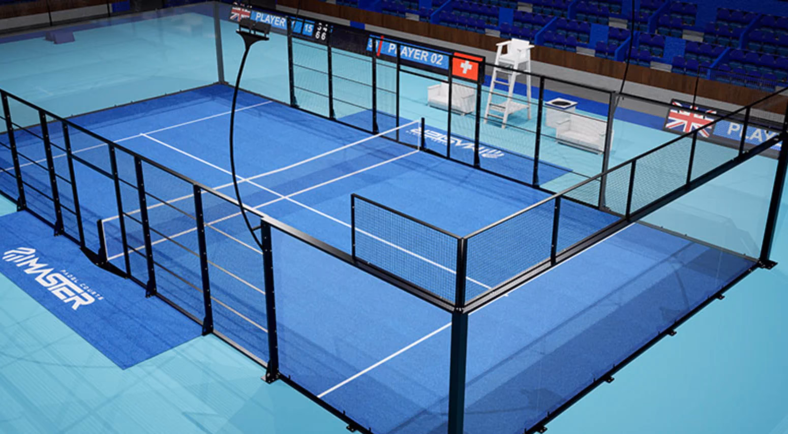 ¿Cuál es la oferta de canchas de pádel en Argentina?