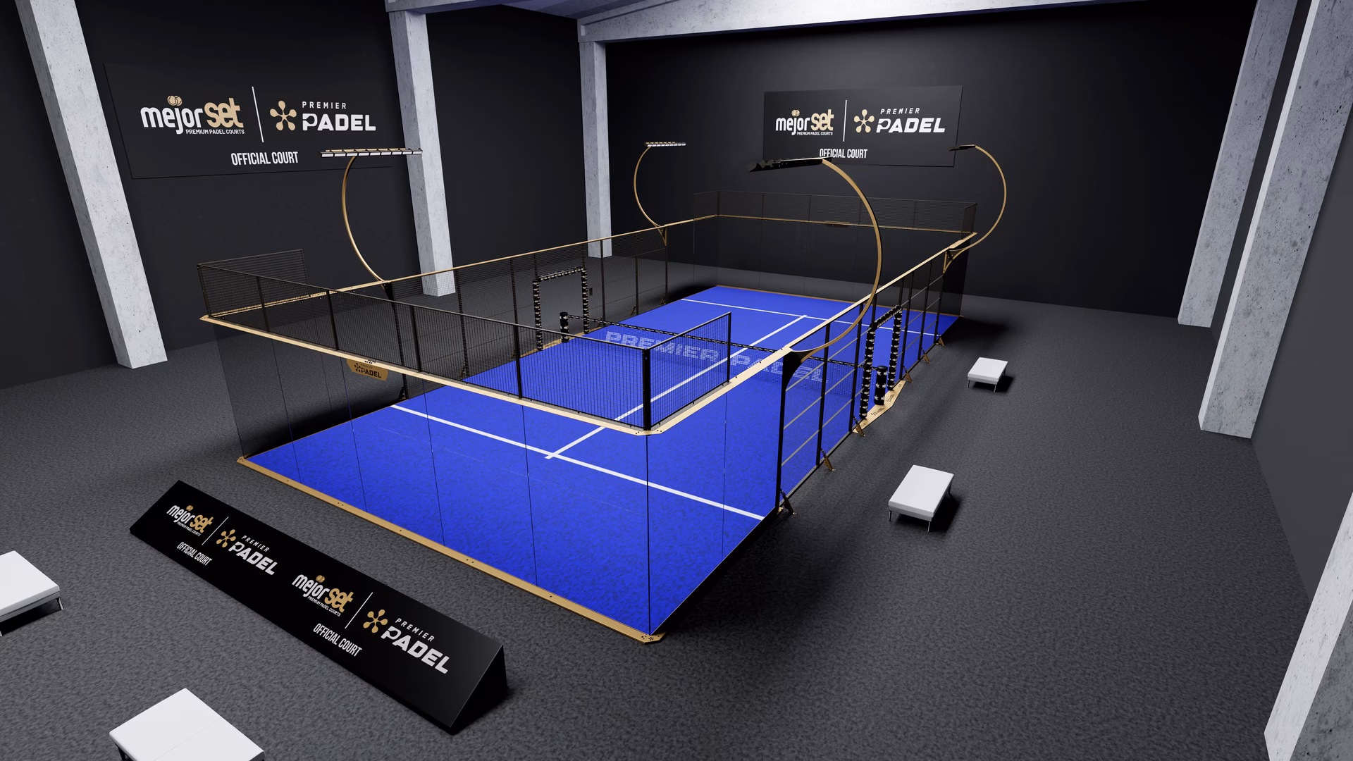 What is a premium Padel camp?
