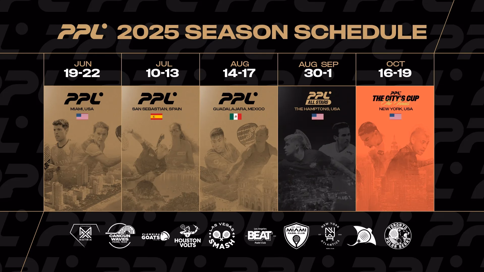 ¿Quiénes se incorporan a la Pro Padel League?