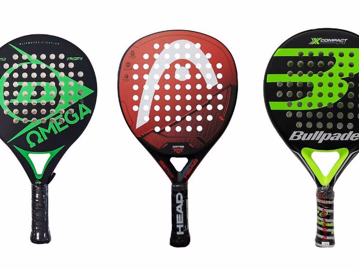 ¿Cuál es el formato de la pala de pádel?