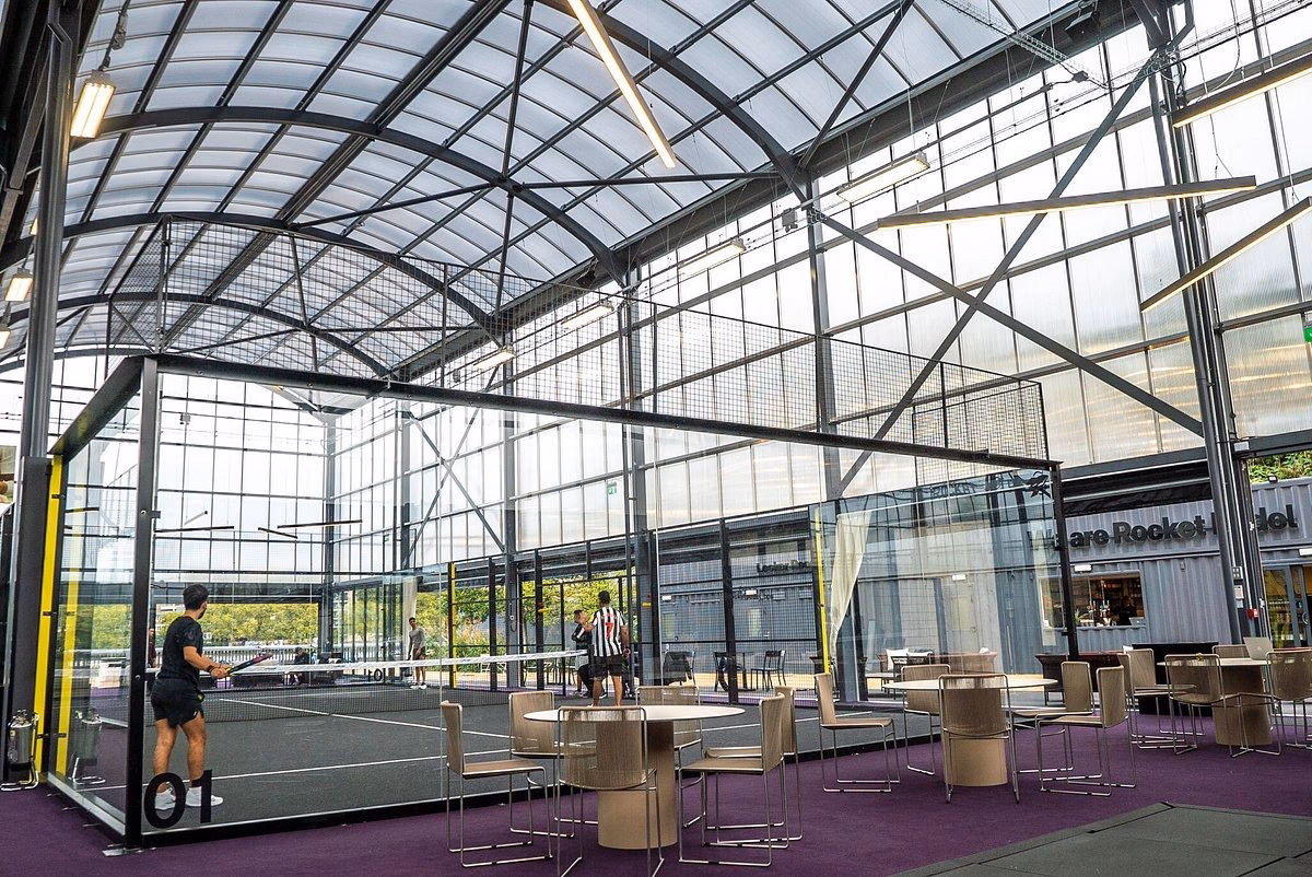 What is club rocket Padel Battersea?