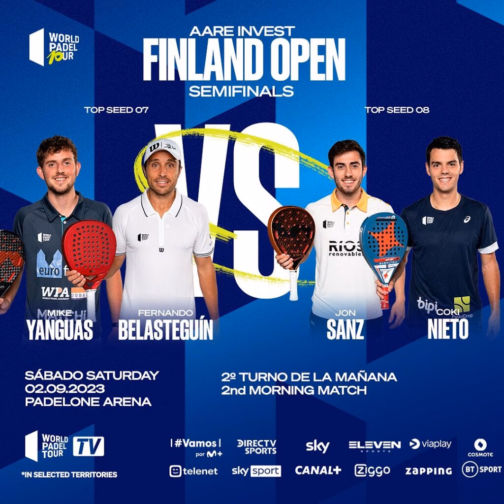 ¿Cuáles son las semifinales del Premier Padel?