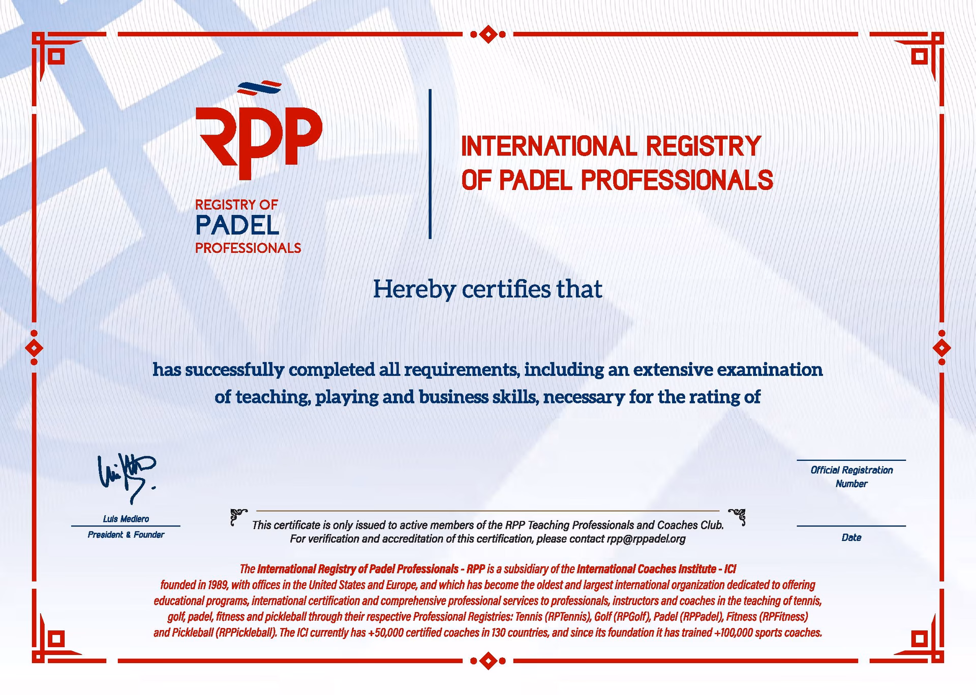 ¿Cuáles son los requisitos para estudiar pádel?