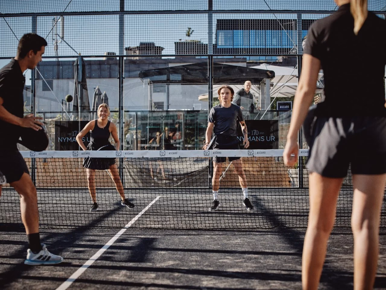 Who is the Padel coach?