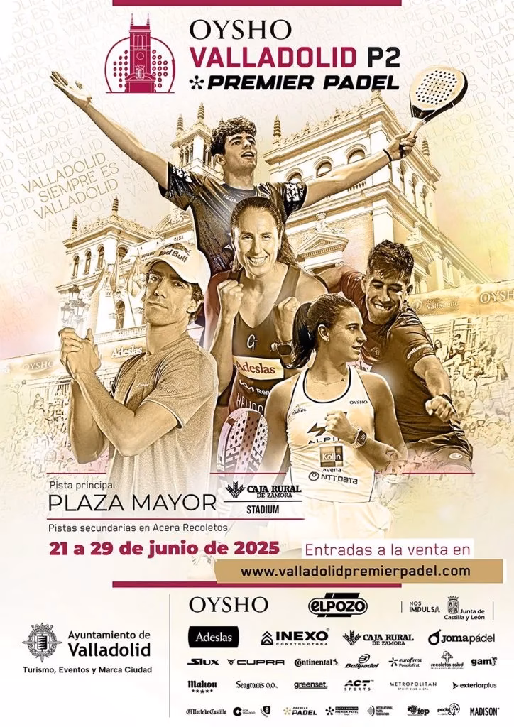 ¿Cuándo es el torneo de pádel en Valladolid?
